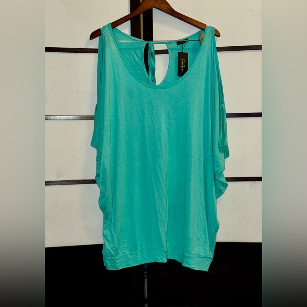 Elegant Mint Green Blouse by Lascana